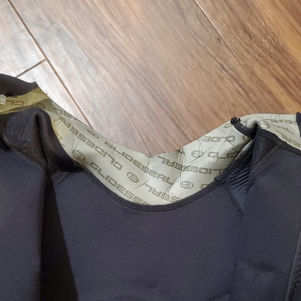 Men's One Piece Wetsuit - Black and Yellow - Picture 7 of 8